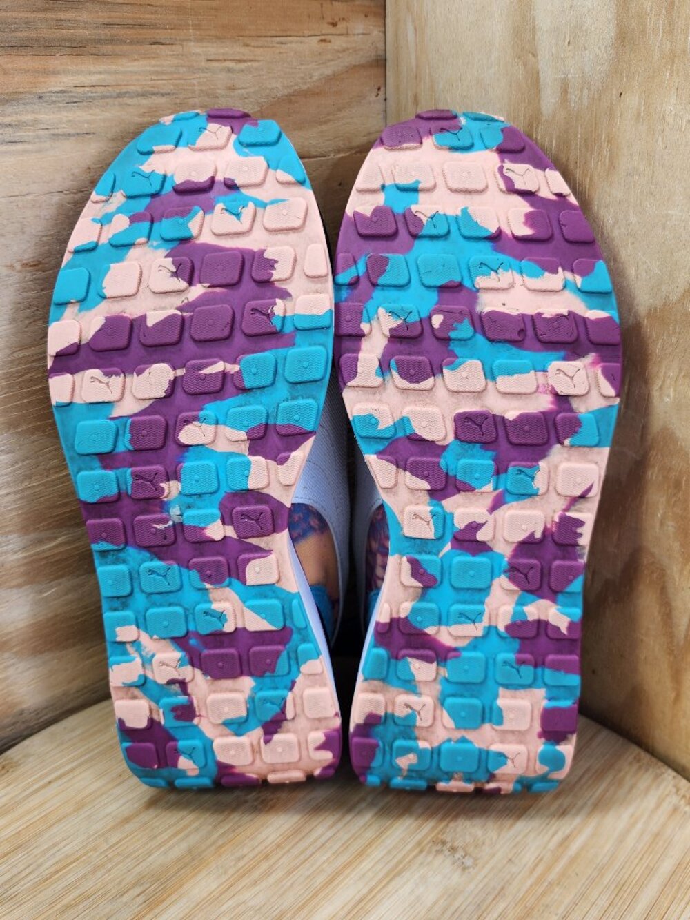 Puma Cruise Rider Tie Dye Womens Shoes Platform Sneakers Size 8 - Picture 8 of 9